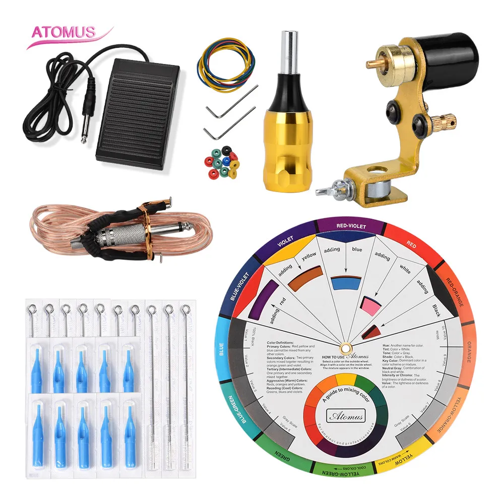 

Tattoo Machine Rotary Kit Rotativa Tatoo Machinery Professional Para Tatuaje Kits Tatuaje Profesional Permanent Makeup Set Tools