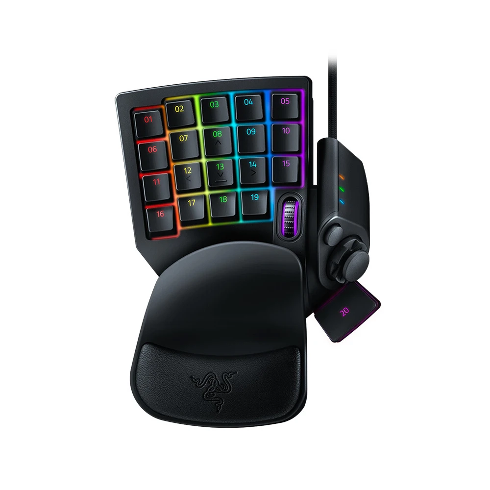 

Razer Tartarus V2 Chroma Mecha-Membrane Wired Gaming Keypad 32 Fully Programmable Keys Backlight Mechanical for PC MINI Keyboard
