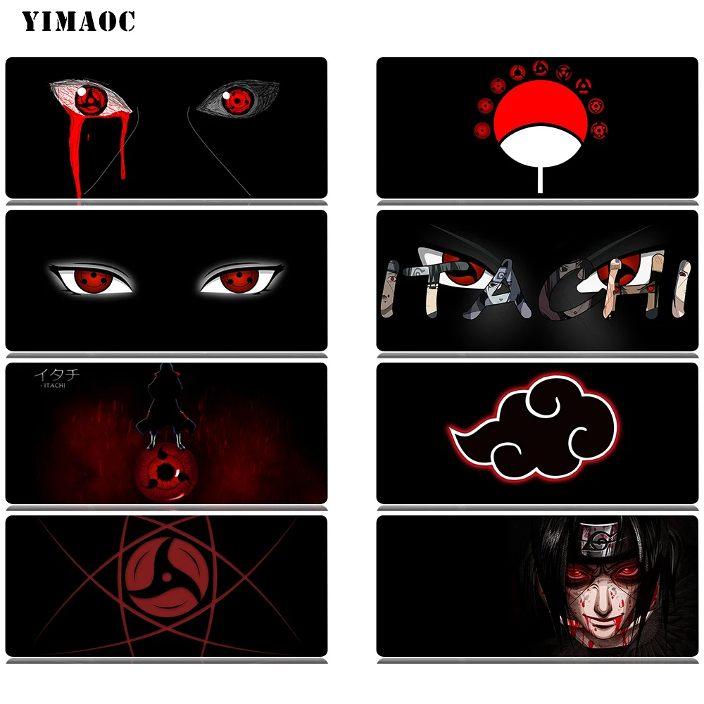 

YIMAOC naruto shippuden Mouse Pad 40x90 cm Computer Mousepad Anti-slip Natural Rubber Gaming Mouse Mat