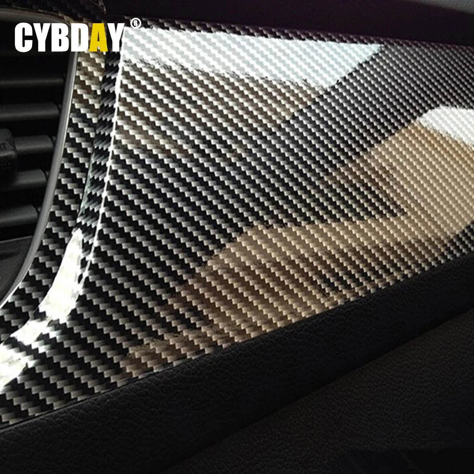 Grosshandel 10x152 Cm 5d Hochglanz Carbon Fiber Vinyl Film Auto Styling Wrap Motorrad Car Styling Zubehor Innen Carbon Fiber Film Von Xinlang8 7 24