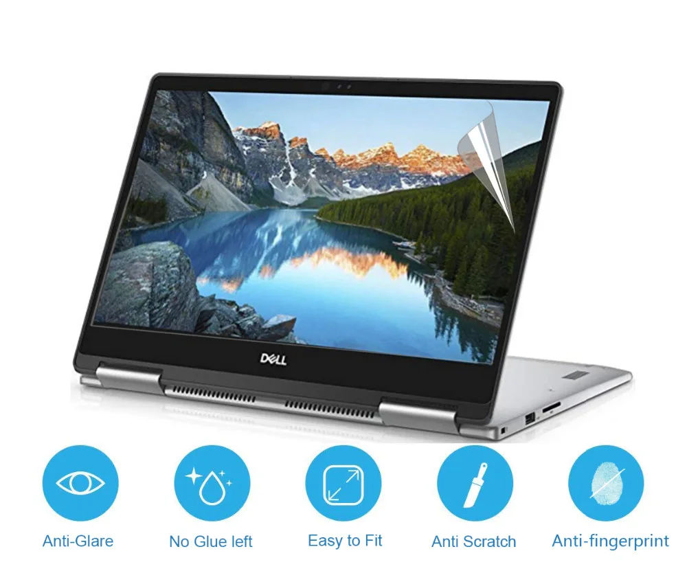 Cartinoe 13,3 дюймовая защитная плёнка для экрана ноутбука для Dell Inspiron 13 7000 7373 ноутбук, Антибликовая матовая защитная пленка для ЖК-экрана, 2 шт