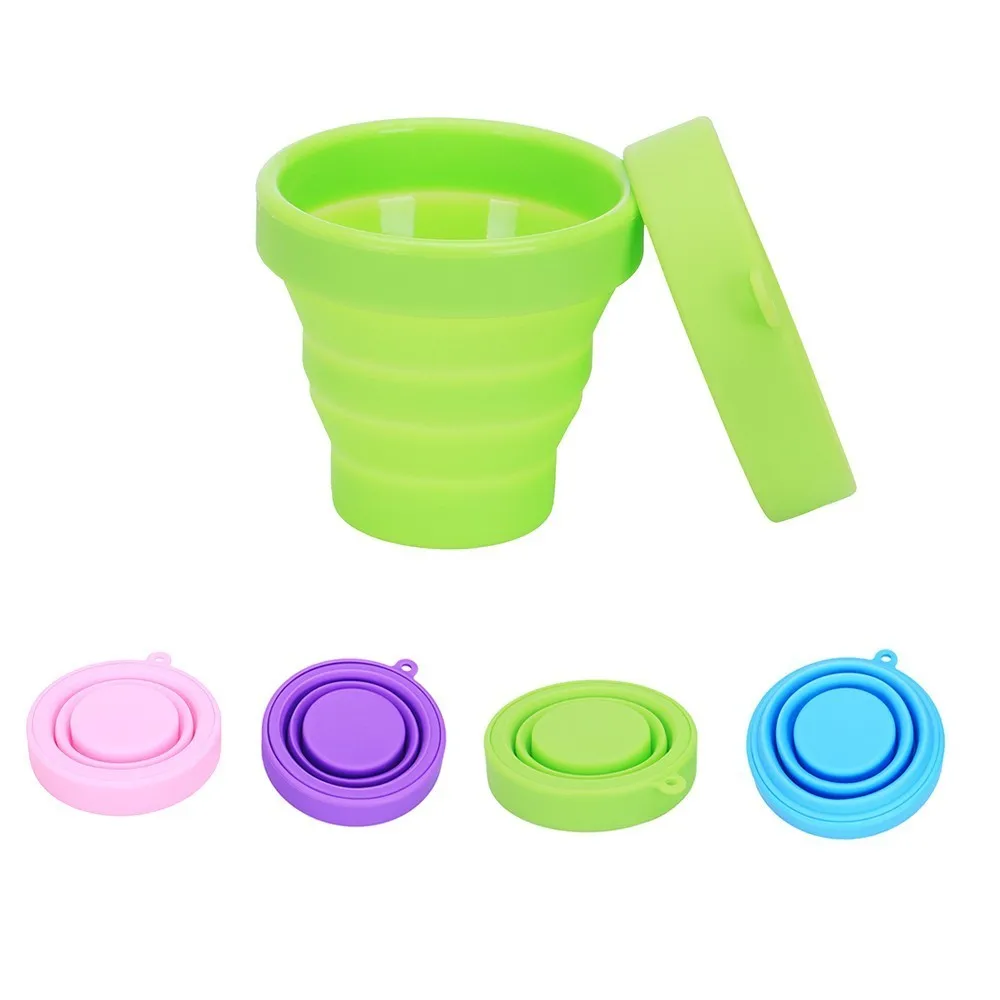 

1 pcs Menstrual Sterilizing Cup Collapsible Silicone Cup Menstrual Cup Recyclable Camping Foldable Sterilizer Health Care Cup