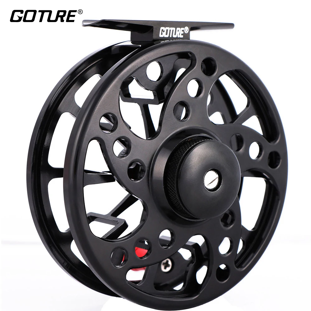 

Goture Aluminum Fly Fishing Reel 5/6 7/8 Light-weight CNC-machined Waterproof Max Drag 8kg Fishing Fly Reels