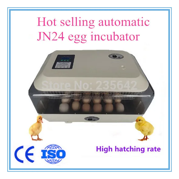 High quality 24 chicken eggs JN24 automatic mini egg incubator