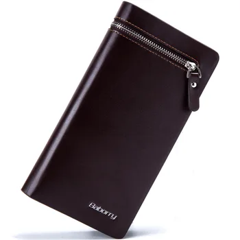 

Hand Bag Men's Long Wallet Multifunctional Wallets Creative Section Clutch Bag Manufacturers Wholesale