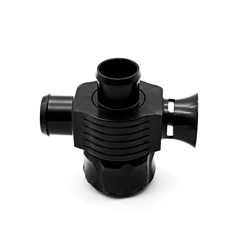 Universal Dual Port Blow Off Valve 25mm Black Diverter Valve Dump Valve