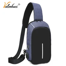 Для мужчин сумки груди мужской аудио линии зарядка через usb груди мешок Для Мужчин's Курьерские Сумки Многофункциональный Повседневное сумка подросток SD-013