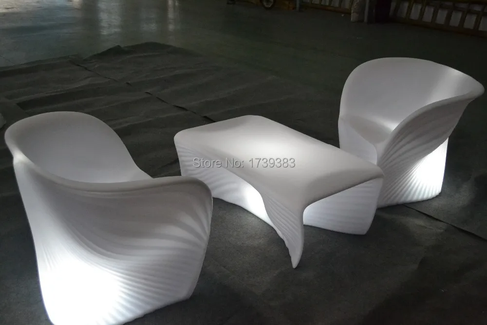 

2015 Newest fashion ocean shell lines luminous led shell chair with Remote control led shell chair for home/bar/kvt
