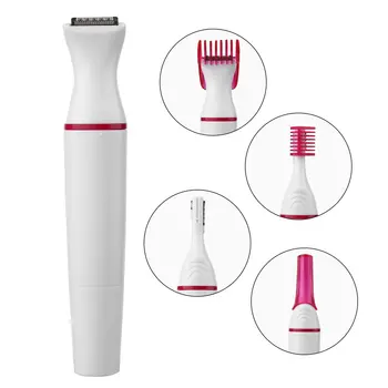 

5 In 1 Multifunction Women Hair Removal Electric Epilator Female Shaving Machine Mini Shaver Trimmer Razor Eyebrow Underarm