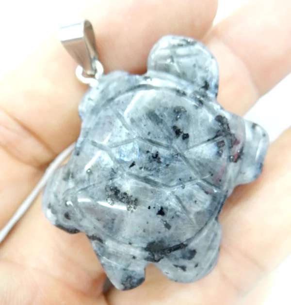 Натуральный камень кварц кристалл бирюза лазурит тигровый глаз черепаха Шарм Кулон для diy ювелирных изделий ожерелье аксессуары 8 шт - Окраска металла: NO.7