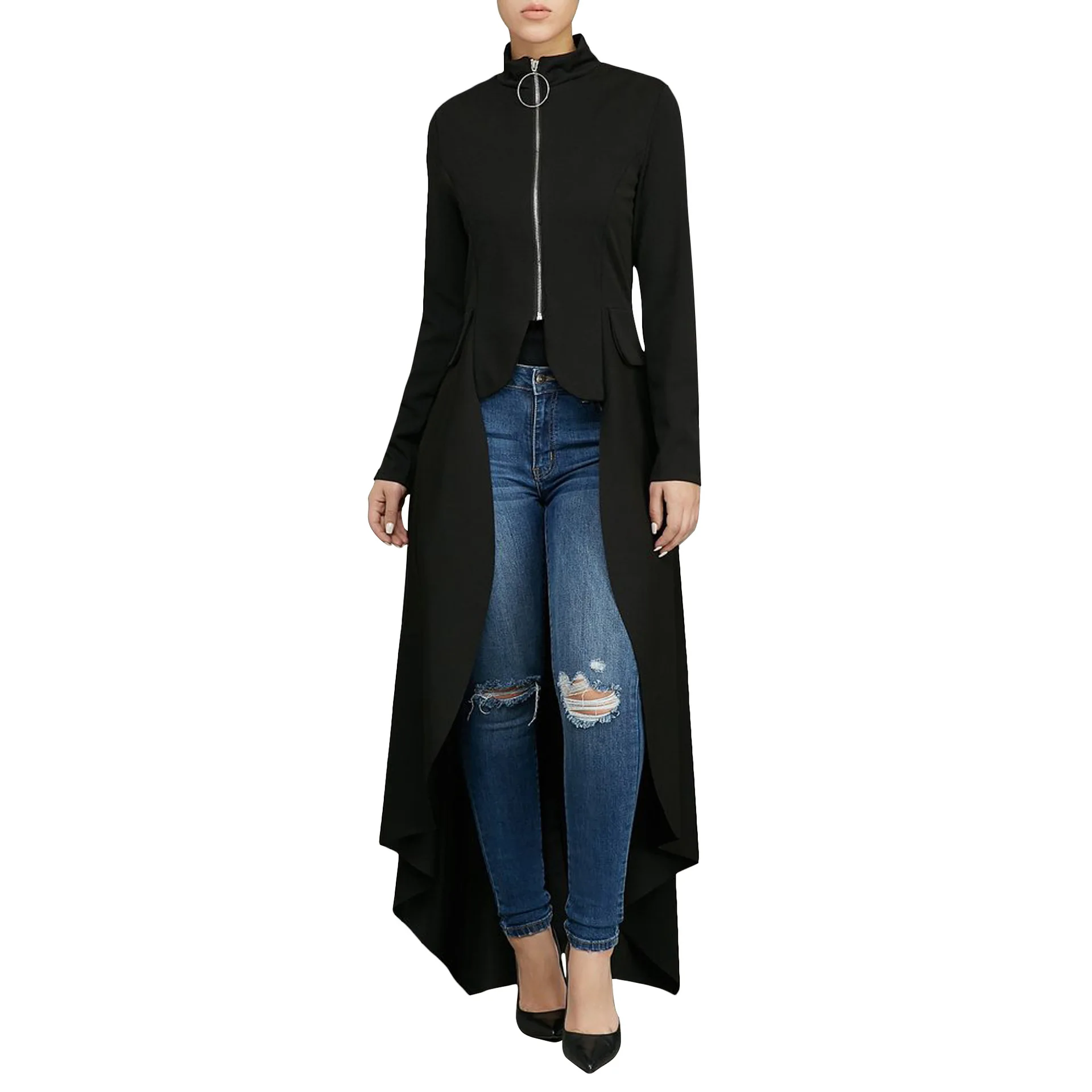 long frock front cut