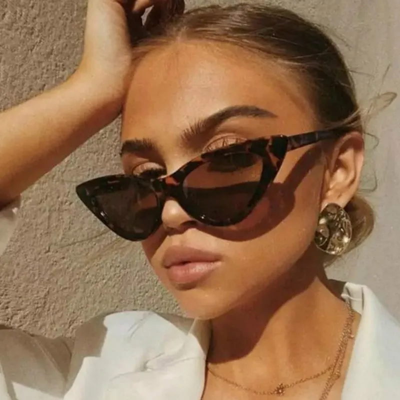 

Cat eye Sunglasses Women 2020 Fashion Retro triangular cateye Sun glass oculos feminino Sun glasse sexy shade okulary