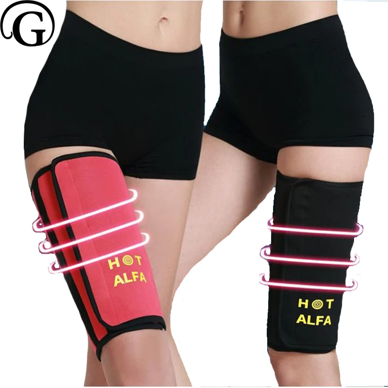 PRAYGER Support Leg Slimming Belt Thigh band Sweats Body Shaper Warm