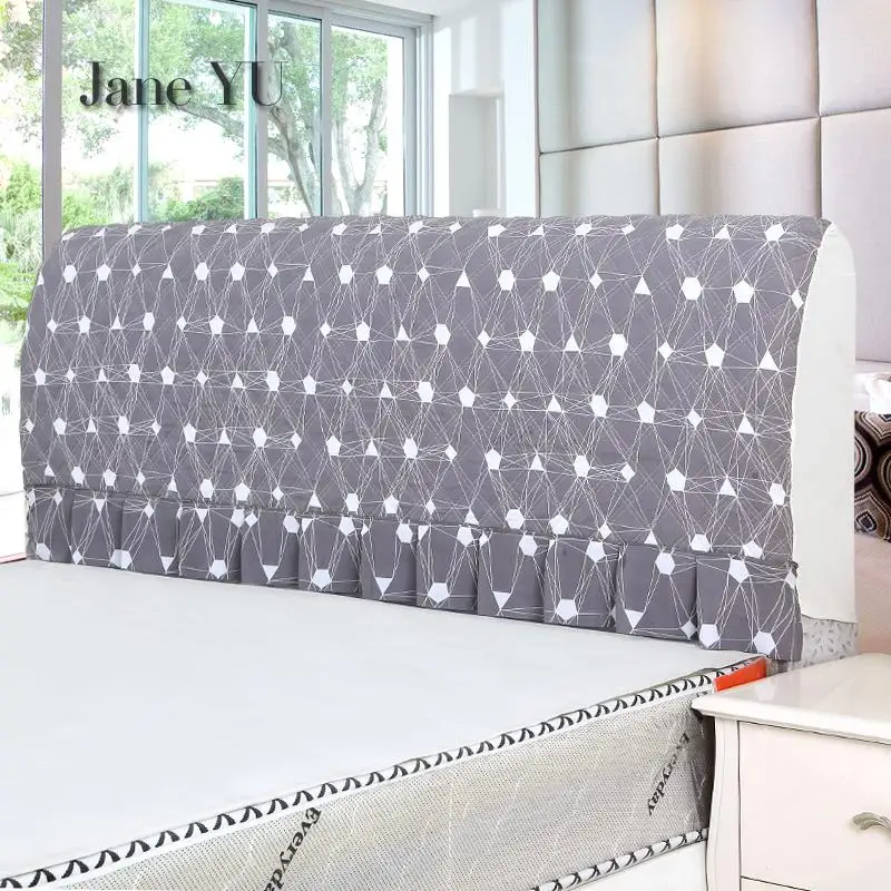 

JaneYU Customized European-style Cotton Jacket With 1.5/1.8m Bed Cover Solid Wood Bed Cover Back-to-back Soft Elastic Bag Cover
