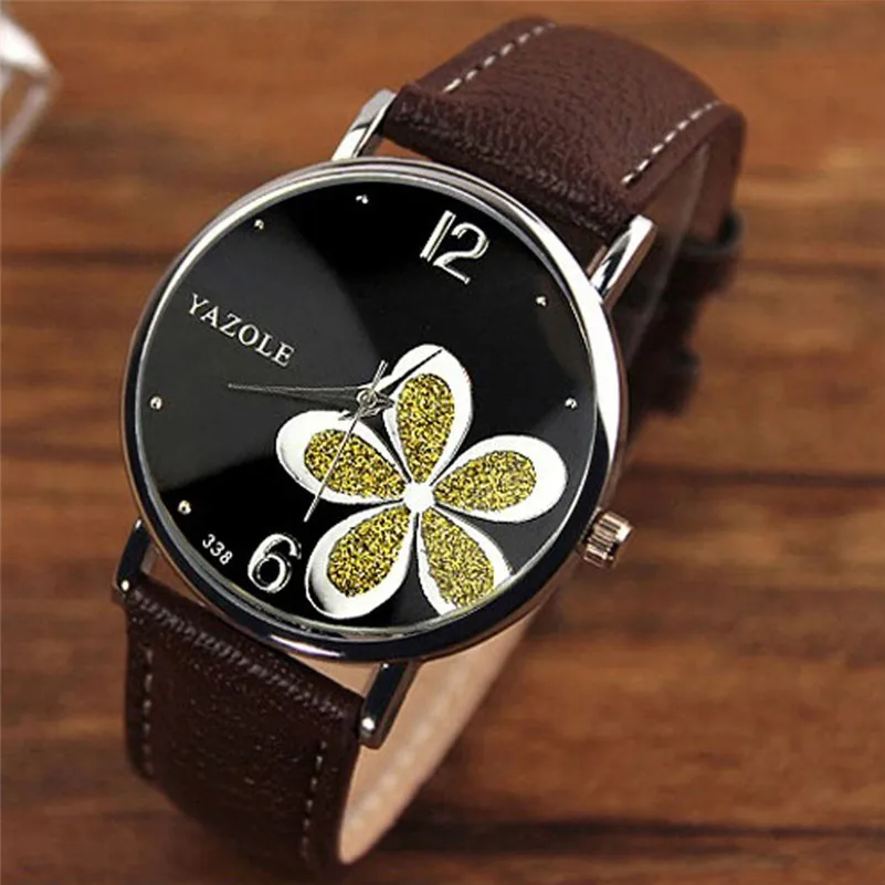Женские часы роскошные кожаные женские часы модные наручные часы женские часы с браслетом часы Relogio Feminino Saat платье A40