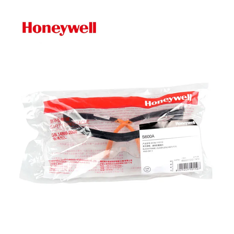 Honeywell защитные очки Защита от пыли и ветра рабочие очки для езды Лаборатория анти-всплеск очки защитный прозрачный очки