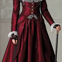 Fress Красный Профиль Панк Хэллоуин Костюмы