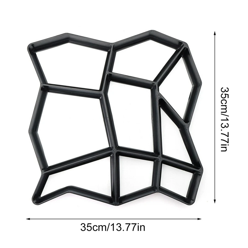 5 стилей, многоразовые формы для изготовления бетонных дорожек, шаговый камень, асфальтоукладчик, газон, патио, двора, сада, сделай сам, тротуар, тротуарная плитка, Молдер