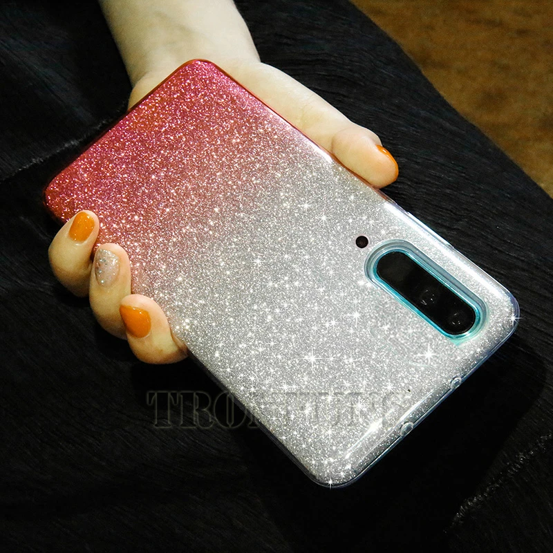 Блестящий Мягкий силиконовый чехол для Samsung Galaxy A50 A30 A40 A20 A10 A60 A70 M10 M20 блестящие