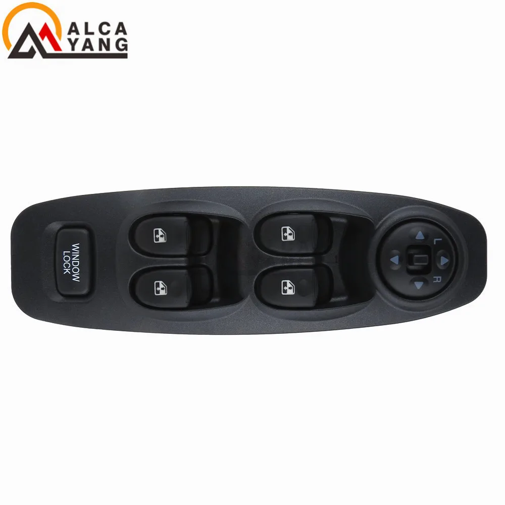 

Black Electric Power Window Switch 9357025000YN FOR Hyundai Accent LEFT side With electric button 93570-25000 9357025000
