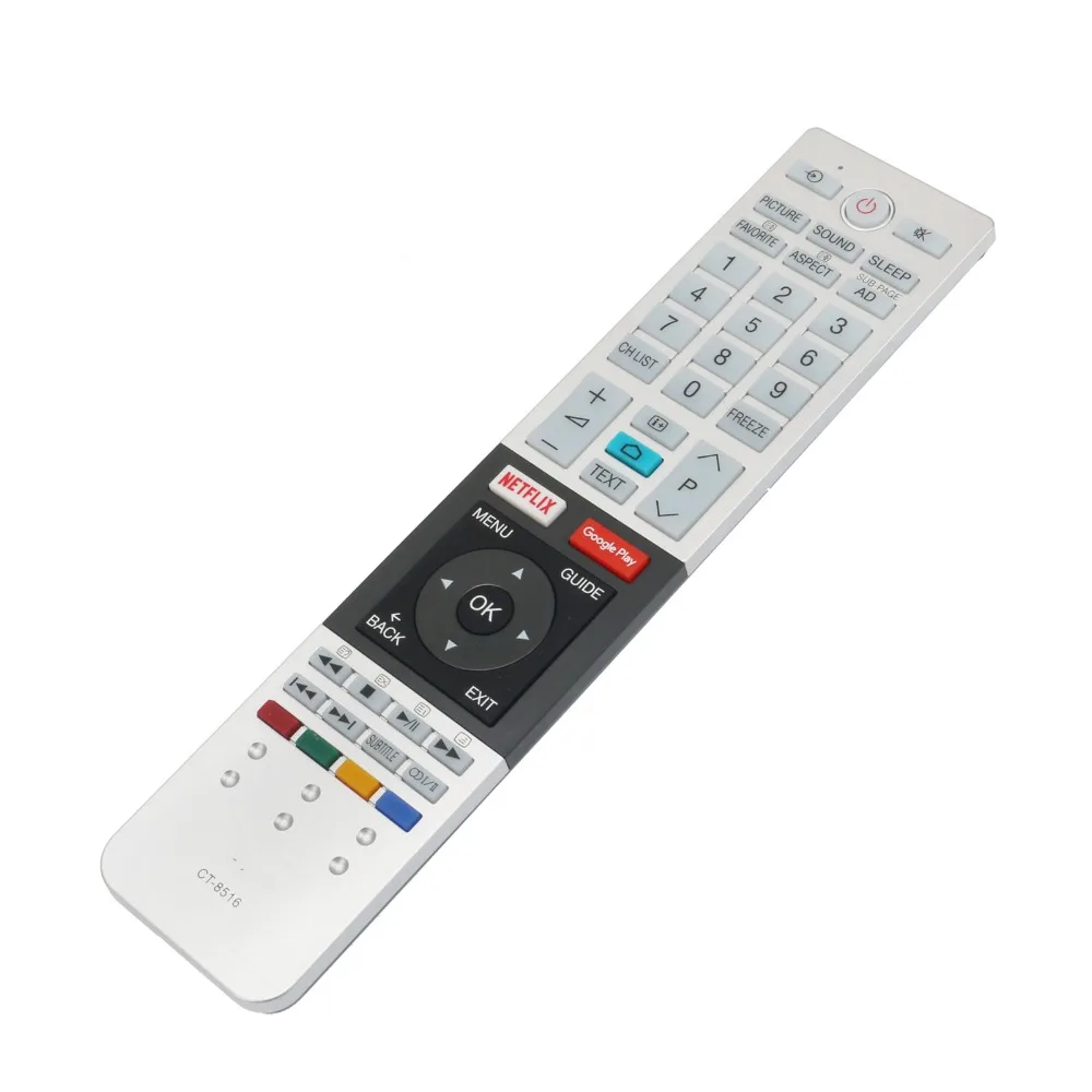Новый CT 8516 пульт дистанционного управления подходит для Toshiba TV 49U9750 55U9750 65U9750 43U7750