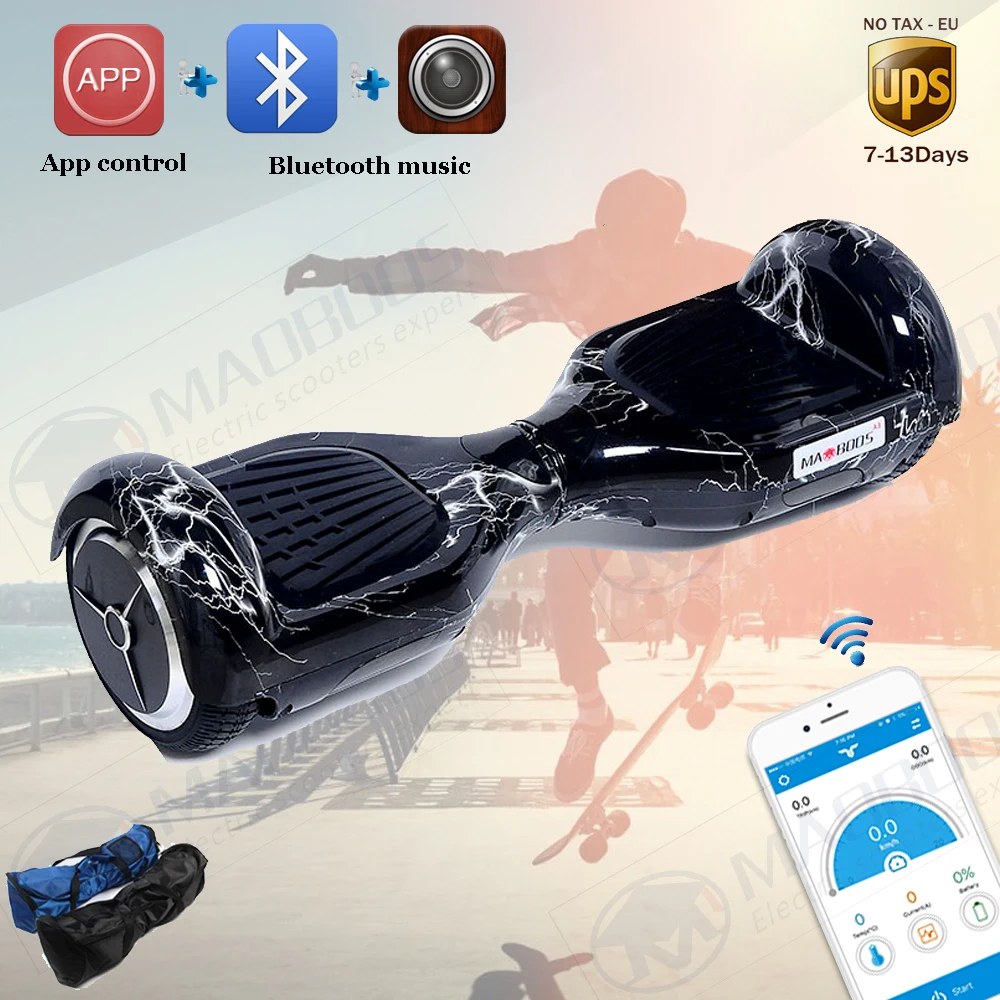 New upgrade MAOBOOS M3i APP controls electric scooter 6.5 inch two