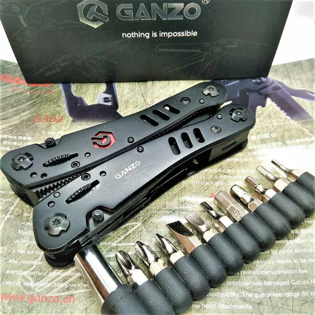 Ganzo EDC G302B вольфрамовый сменный нож резак Многофункциональные комбинированные плоскогубцы инструменты длинный нос многофункциональные плоскогубцы