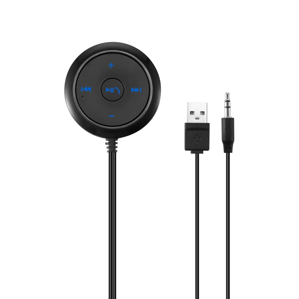 Onever Car 3.5mm Bluetooth Receiver Music Audio Receiver Adapter Hands-free Car Kit A2DP Streaming Kit Support aptX Decode