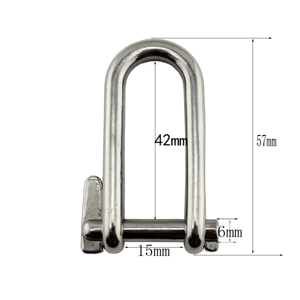 6mm 5 pces 8mm chave aparafusada pino manilha 01