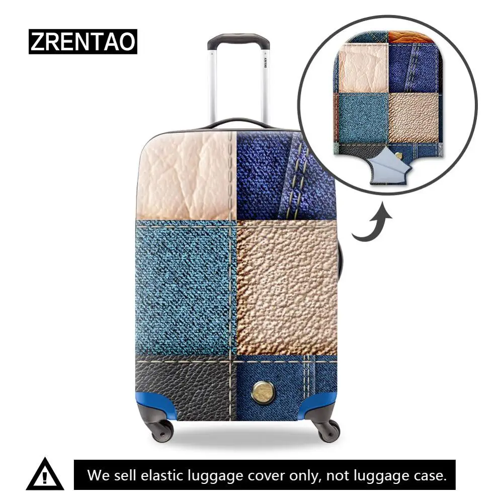 colorful suitcase cover