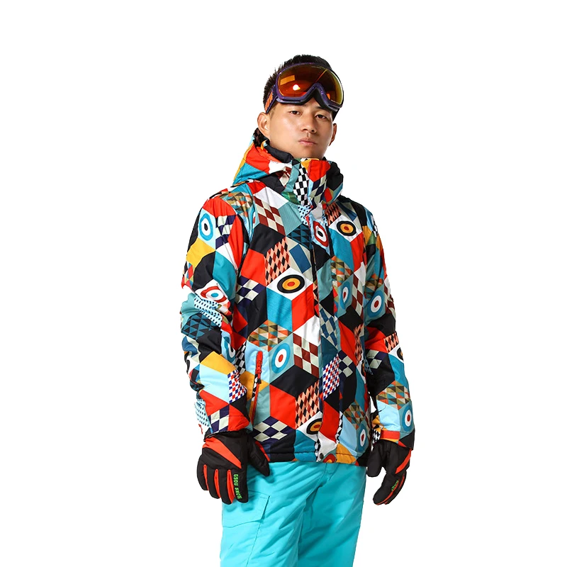 2017 New Winter Snow Ice skating Windstopper Waterproof Jacket Men