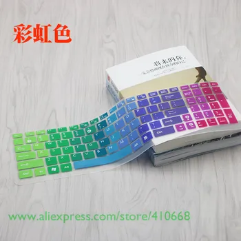 

Silicone Keyboard Skin Cover Protector For Asus Y581C Y582C Y582MD Y583LD S550C S56C S56X VM580L VM580D VM590L VM590ZE E502M