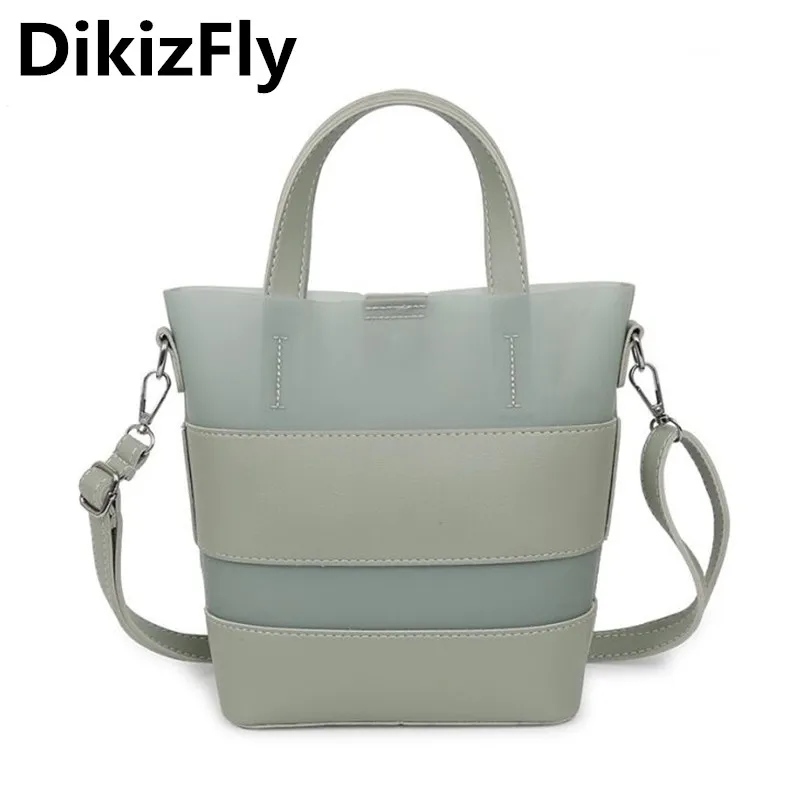 

DikizFly Fashion Women Bag Jelly Luxury Handbags Small Totes Bags For Women 2019 Summer Crossbody bag Shoulder Purse bolso mujer