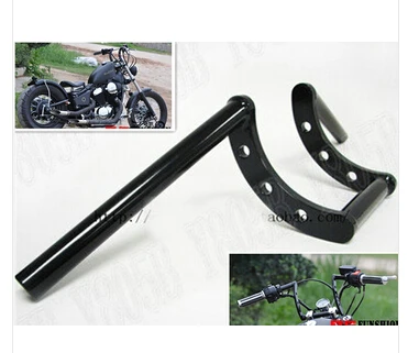 Универсальный мотоцикл перетащите руль " Z Bars для Fit Sportster XL883 XL1200 Dyna Wide Glide поплавок на заказ Chopper