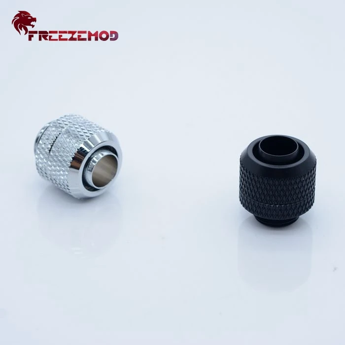 

FREEZEMOD water cooling fittings G1/4'' external thread for 9.5X12.7mm soft tube computer water cooling. HRGKN-B38