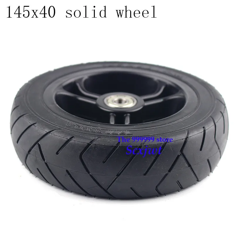

High Reputation And Quality 6 inch solid wheel 145X40 solid tire 145*40 tire for electric scooter Children's trolley gas scooter