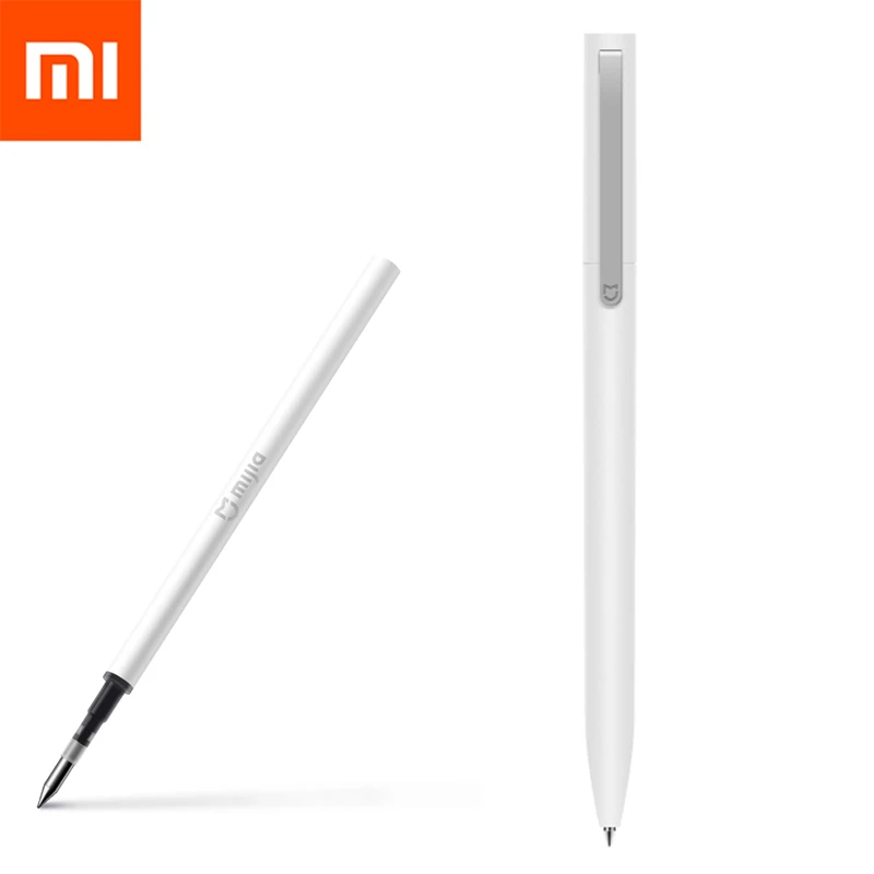 

(3Pcs Refills) Original Xiaomi Mijia Sign Pen Mi Pen 9.5mm Durable Signing MiKuni Japan Ink PREMEC Smooth Switzerland Refill