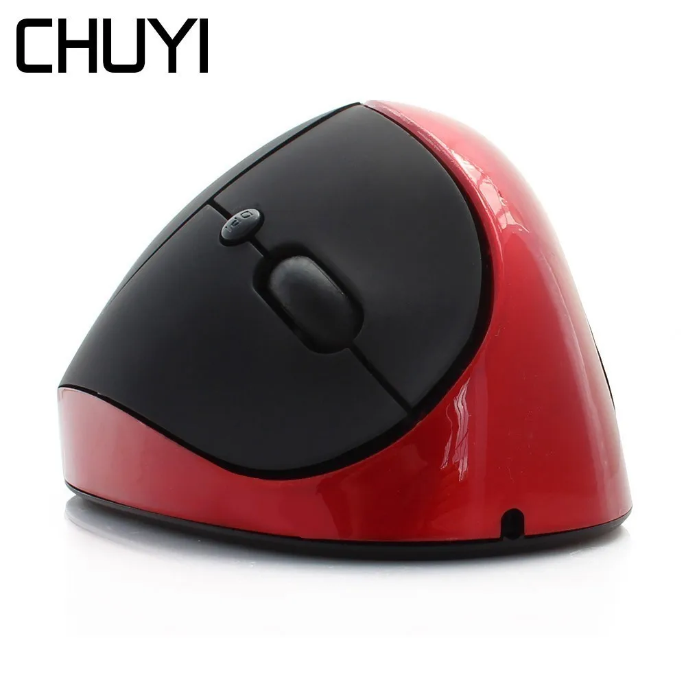 

Ergonomic Vertical Wireless Mouse Rechargeable Computer Gaming Mause 1600 DPI USB Optical 5D Mice With Mouse Pad For PC Laptop