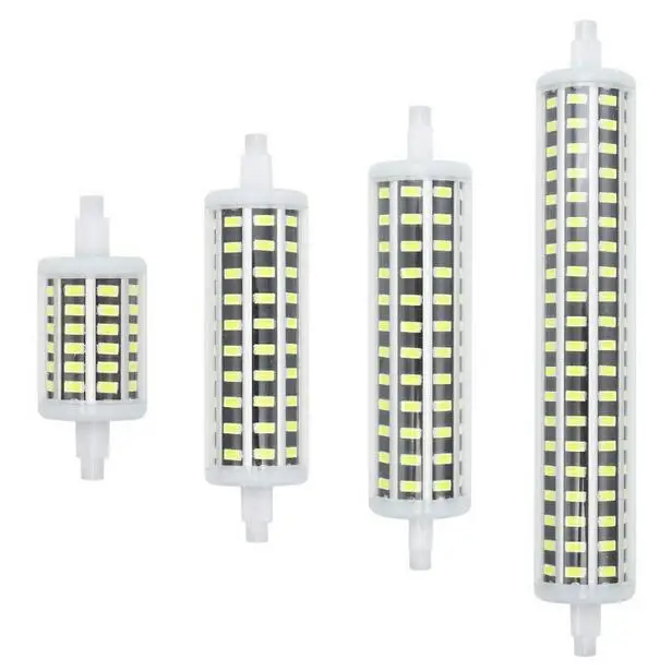 

New Style Dimmable R7S LED Corn 220V 78mm 118mm 135mm 189mm Light 5730 SMD Bulb 8W 15W 20W 30W Replace Halogen Lamp AC 85-265V