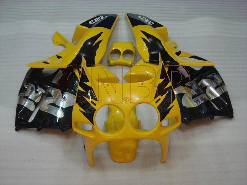 Fairing CBR250 RR 1988 - 1989 MC19 Yellow Black Abs for Honda Cbr250rr 89 no paint | Автомобили и мотоциклы