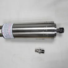 Мотор шпинделя 800 W 8000~ 36000 об/мин 220 V 2.9A 62 мм с наружной резьбой ER11 дизельный двигатель с водяным охлаждением 0.8KW шпинделя для ЧПУ гравировальный станок GDS800 I
