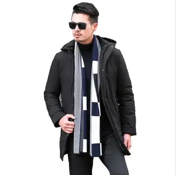 

Fashion Slim Thick Men's Winter Snow New Parkas Coats V0418-003