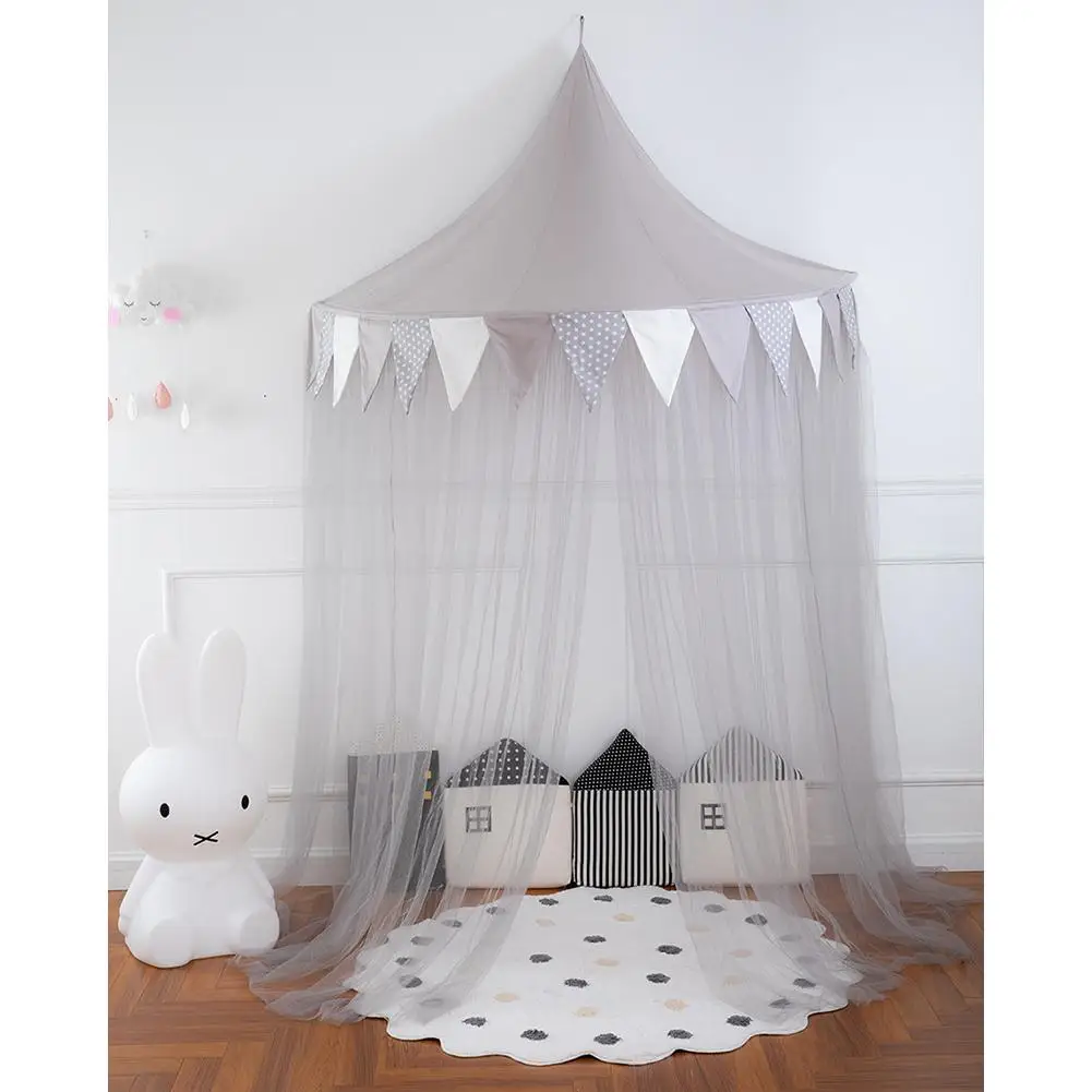 Детская кровать, палатка для чтения угловая раскладка половинная Луна игровой дом кровать навес для девочек мальчиков