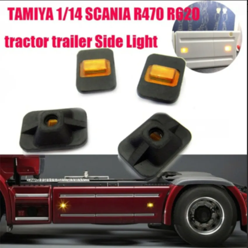Für 1//14 TAMIYA Scania 620 56323 730 470 RC Neu LED Licht Lampe Bar Strip Kit