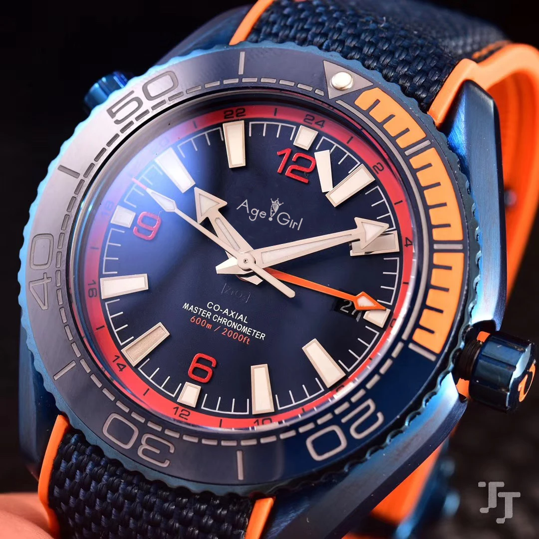 

Luxury Brand New Men Automatic Mechanical GMT Waterproof Blue Red Black Ceramic Stainless Steel Sapphire Canvas Leather Watches