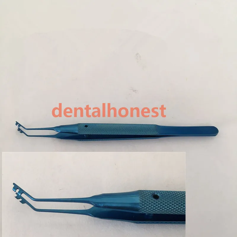 

Titanium alloy Ophthalmic Lens folding forceps Round handle ophthalmic surgical instruments tools
