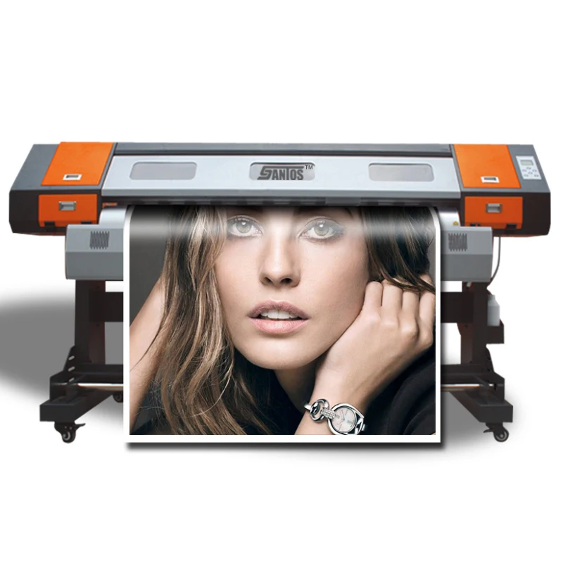

1800mm/6 feet/6ft Eco Solvent Printing Machine Vinyl Vehicle Wraps Sticker Flex Banner single XP600 print head