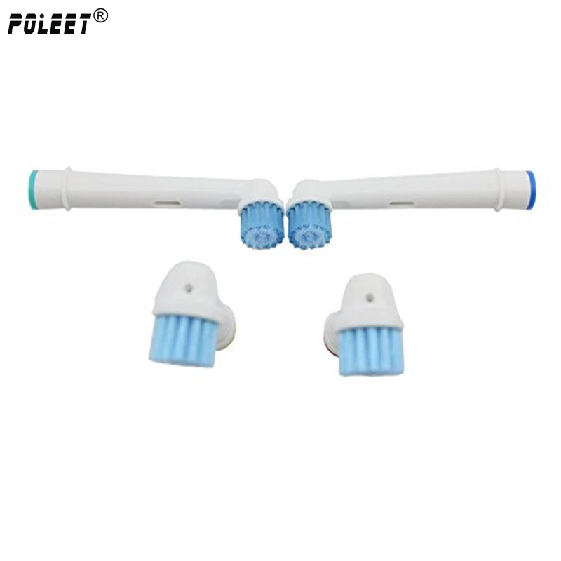 Poleet 20 шт./лот Электрический Зубная щётка сменные головки EBS-17A EBS17A EB-17S EB17S для полости рта по гигиены Зубная щётка головок