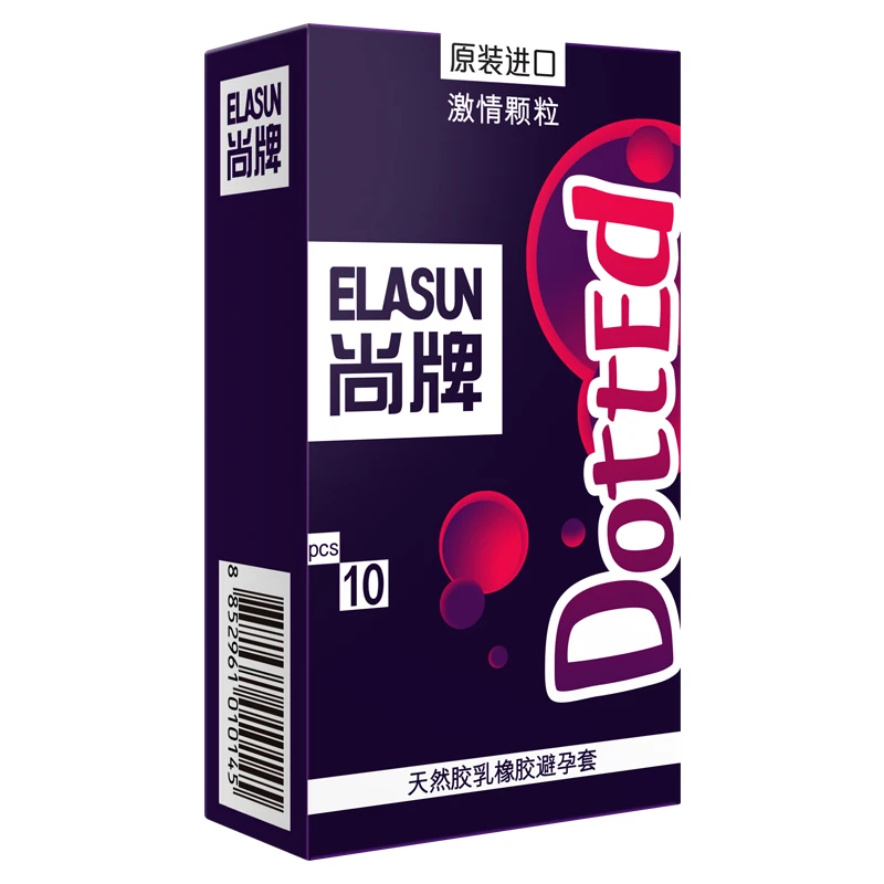 Презервативы из натурального латекса ELASUN 20 шт. презервативы для пениса