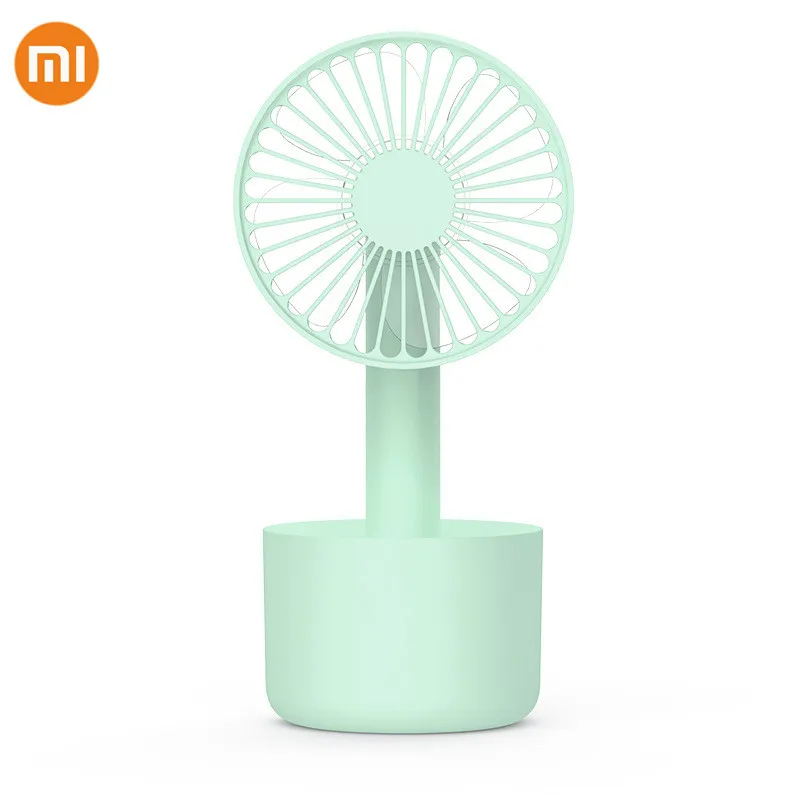 

Xiaomi Mijia Daisy Fan Portable Handheld With Rechargeable Built-in Battery 2000mAh USB Port Handy Mini Fan For Smart Home